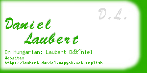 daniel laubert business card
